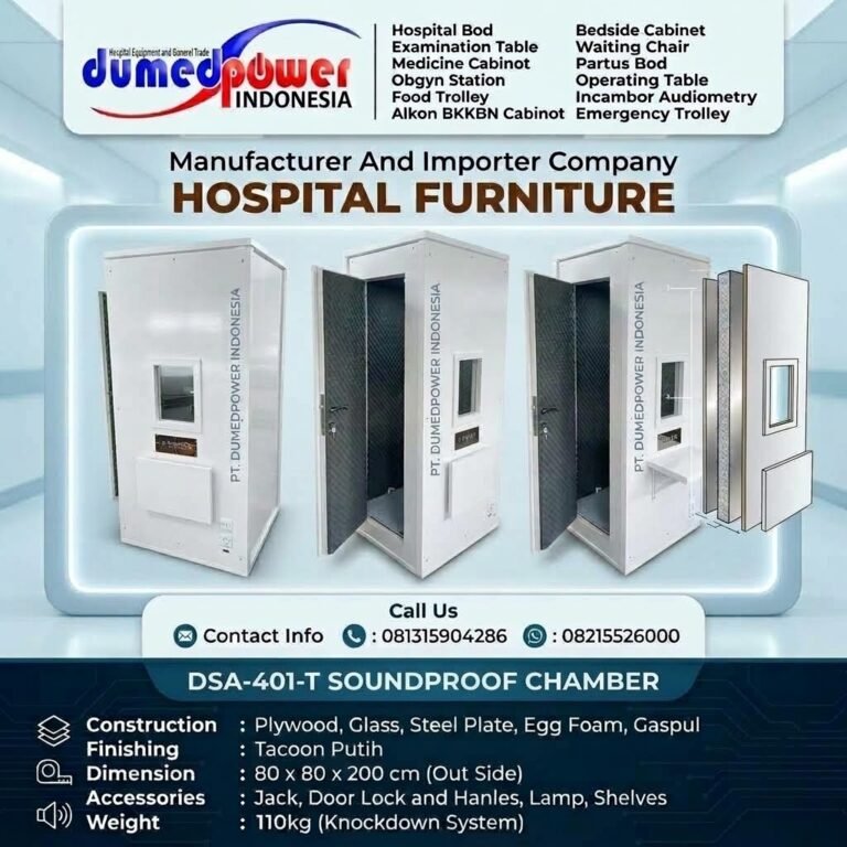 Jual-Ruang-Kedap-Suara-Uji-Pendengaran-Pasien-DSA-401-T-DUMEDPOWER